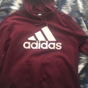 Maroon Adidas Sweatshirt